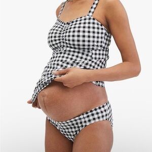 Motherhood Maternity Beach Bump™ 2 Piece Tankini Swimsuit UPF 50+